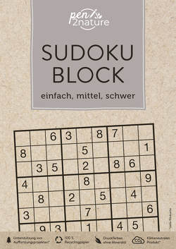 Sudoku-Block • einfach, mittel, schwer