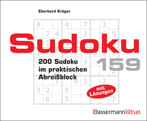 Sudoku Block 159 von Krüger,  Eberhard