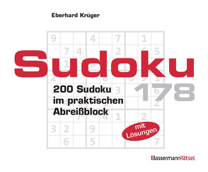 Sudoku Block 178 (5 Exemplare à 2,99 €) von Krüger,  Eberhard