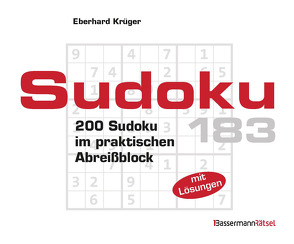 Sudoku Block 183 (5 Exemplare à 2,99 €) von Krüger,  Eberhard