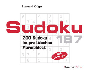 Sudoku Block 187 von Krüger,  Eberhard