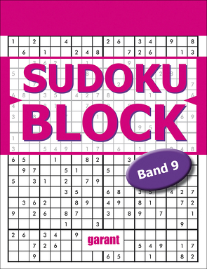 Sudoku Block Band 9 von garant Verlag GmbH