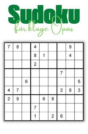 Sudoku für kluge Opas von Frangoro,  Isantina