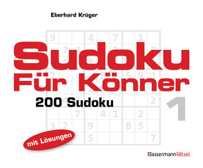 Sudoku für Könner 1 (5 Exemplare à 2,99 €) von Krüger,  Eberhard