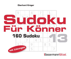 Sudoku für Könner 13 (5 Exemplare à 2,99 €) von Krüger,  Eberhard