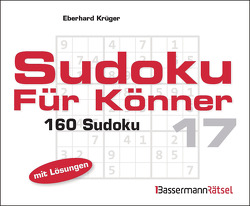Sudoku für Könner 17 (5 Exemplare à 2,99 €) von Krüger,  Eberhard