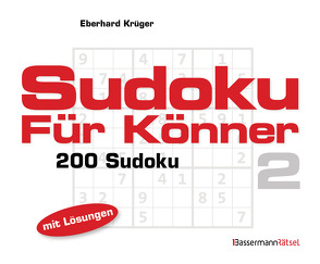Sudoku für Könner 2 von Krüger,  Eberhard