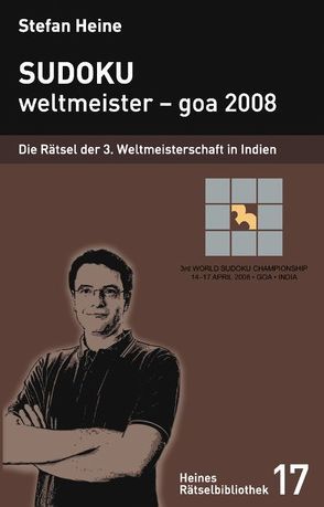 Sudoku – weltmeister – goa 2008 von Heine,  Stefan