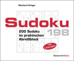 Sudokublock 198 von Krüger,  Eberhard