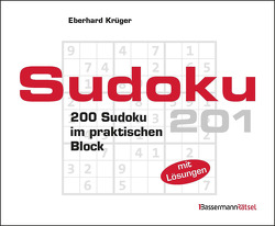 Sudokublock 201 von Krüger,  Eberhard