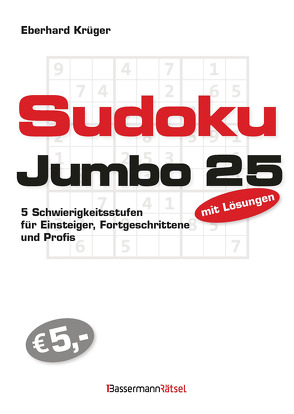 Sudokujumbo 25 von Krüger,  Eberhard