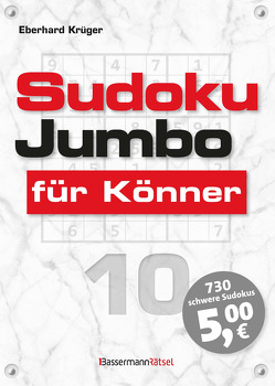 Sudokujumbo für Könner 10 von Krüger,  Eberhard