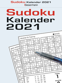 Sudokukalender 2021. Der beliebte Tagesabreißkalender von Krüger,  Eberhard