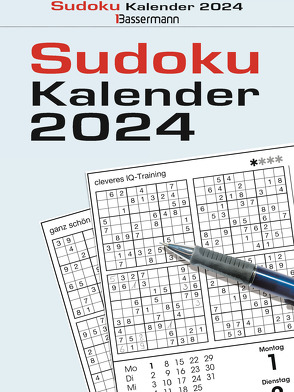 Sudokukalender 2024. Der beliebte Abreißkalender mit 800 Zahlenrätseln von Krüger,  Eberhard