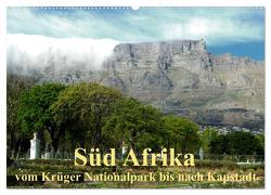 Süd Afrika – vom Krüger Nationalpark bis nach Kapstadt (Wandkalender 2024 DIN A2 quer), CALVENDO Monatskalender von Dürr,  Brigitte