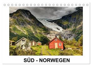 Süd – Norwegen (Tischkalender 2024 DIN A5 quer), CALVENDO Monatskalender von Hallweger,  Christian