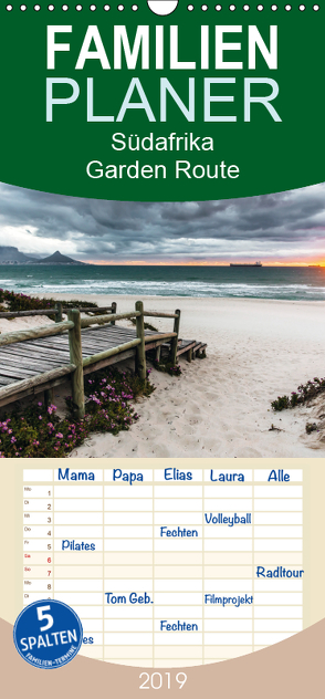 Südafrika – Garden Route – Familienplaner hoch (Wandkalender 2019 , 21 cm x 45 cm, hoch) von Budenz,  Frank