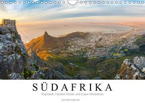 Südafrika: Kapstadt, Garden Route und Cape Winelands (Wandkalender 2019 DIN A4 quer) von Benninghofen,  Jens