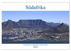 Südafrika – Küstenflug von Kapstadt bis Dyker Island (Wandkalender 2024 DIN A3 quer), CALVENDO Monatskalender von und Yvonne Herzog,  Michael