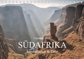 Südafrika / Landschaften & Tiere / Christian Heeb (Tischkalender 2021 DIN A5 quer) von Heeb,  Christian