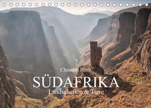 Südafrika / Landschaften & Tiere / Christian Heeb (Tischkalender 2023 DIN A5 quer) von Heeb,  Christian