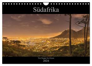 Südafrika – Von Steppe bis Ozean (Wandkalender 2024 DIN A4 quer), CALVENDO Monatskalender von Bininda,  Andreas