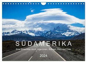 SÜDAMERIKA Eine Bilderreise durch Argentinien, Bolivien, Peru und Chile 2024 (Wandkalender 2024 DIN A4 quer), CALVENDO Monatskalender von Gischke,  Benjamin