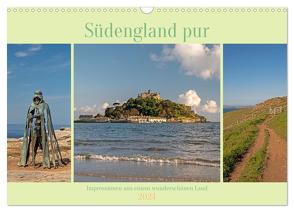 Südengland pur (Wandkalender 2024 DIN A3 quer), CALVENDO Monatskalender von Streiparth,  Katrin