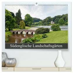 Südenglische Landschaftsgärten (hochwertiger Premium Wandkalender 2024 DIN A2 quer), Kunstdruck in Hochglanz von Lueftner,  Juergen