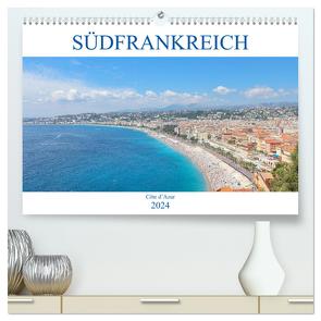 Südfrankreich – Côte d’Azur (hochwertiger Premium Wandkalender 2024 DIN A2 quer), Kunstdruck in Hochglanz von pixs:sell,  pixs:sell
