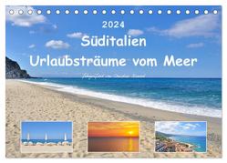 Süditalien – Urlaubsträume vom Meer (Tischkalender 2024 DIN A5 quer), CALVENDO Monatskalender von Bienert,  Christine
