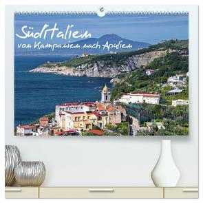 Süditalien – Von Kampanien nach Apulien (hochwertiger Premium Wandkalender 2024 DIN A2 quer), Kunstdruck in Hochglanz von Krüger,  Christian