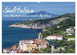 Süditalien – Von Kampanien nach Apulien (Wandkalender 2024 DIN A2 quer), CALVENDO Monatskalender von Krüger,  Christian