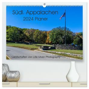 Südl. Appalachen Planer (hochwertiger Premium Wandkalender 2024 DIN A2 quer), Kunstdruck in Hochglanz von Schroeder - Lille Ulven Photography,  Wiebke