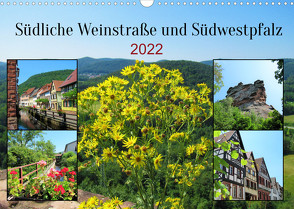 Südliche Weinstraße und Südwestpfalz (Wandkalender 2022 DIN A3 quer) von Gillner,  Martin