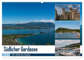 Südlicher Gardasee – Von Salo bis Garda (Wandkalender 2024 DIN A2 quer), CALVENDO Monatskalender von Laser,  Britta