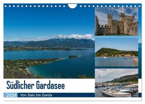 Südlicher Gardasee – Von Salo bis Garda (Wandkalender 2024 DIN A4 quer), CALVENDO Monatskalender von Laser,  Britta