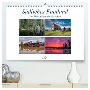 Südliches Finnland (hochwertiger Premium Wandkalender 2024 DIN A2 quer), Kunstdruck in Hochglanz von Härlein,  Peter