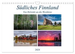 Südliches Finnland (Wandkalender 2024 DIN A4 quer), CALVENDO Monatskalender von Härlein,  Peter