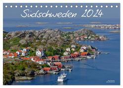 Südschweden (Tischkalender 2024 DIN A5 quer), CALVENDO Monatskalender von Dauerer,  Jörg