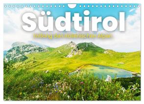 Südtirol – Entlang der italienischen Alpen. (Wandkalender 2024 DIN A4 quer), CALVENDO Monatskalender von SF,  SF