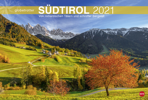 Südtirol Globetrotter Kalender 2021 von Heye