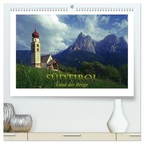 SÜDTIROL – Land der Berge (hochwertiger Premium Wandkalender 2024 DIN A2 quer), Kunstdruck in Hochglanz von Janka,  Rick