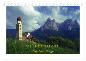 SÜDTIROL – Land der Berge (Tischkalender 2024 DIN A5 quer), CALVENDO Monatskalender von Janka,  Rick