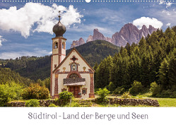 Südtirol – Land der Berge und Seen (Wandkalender 2023 DIN A2 quer) von Müller,  Harry