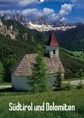 Südtirol und Dolomiten (Wandkalender 2021 DIN A2 hoch) von Janka,  Rick