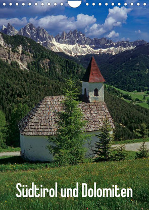 Südtirol und Dolomiten (Wandkalender 2023 DIN A4 hoch) von Janka,  Rick