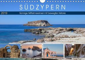 Südzypern, sonnige Mittelmeerinsel mit bewegter Historie (Wandkalender 2019 DIN A4 quer) von Kruse,  Joana