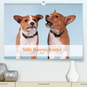 Süße Basenji-Kinder (Premium, hochwertiger DIN A2 Wandkalender 2021, Kunstdruck in Hochglanz) von Joswig,  Angelika