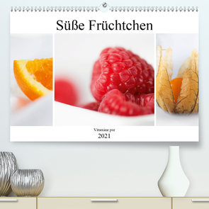 Süße Früchtchen – Vitamine pur (Premium, hochwertiger DIN A2 Wandkalender 2021, Kunstdruck in Hochglanz) von Kraetschmer,  Marion